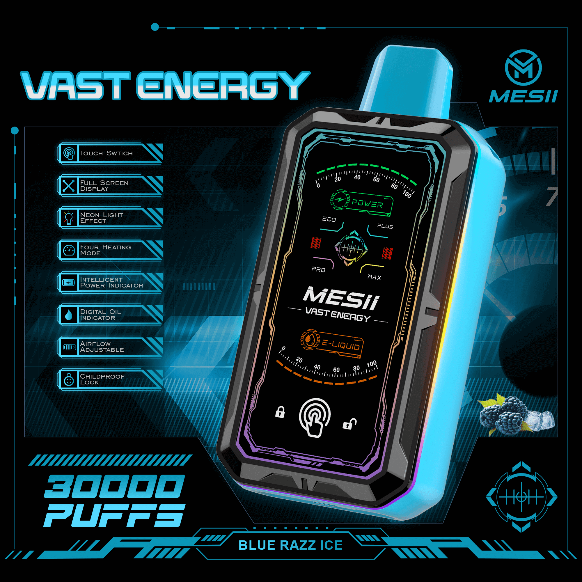 Mesii Vape 30K Vast Energy: Your Ultimate Vaping Experience