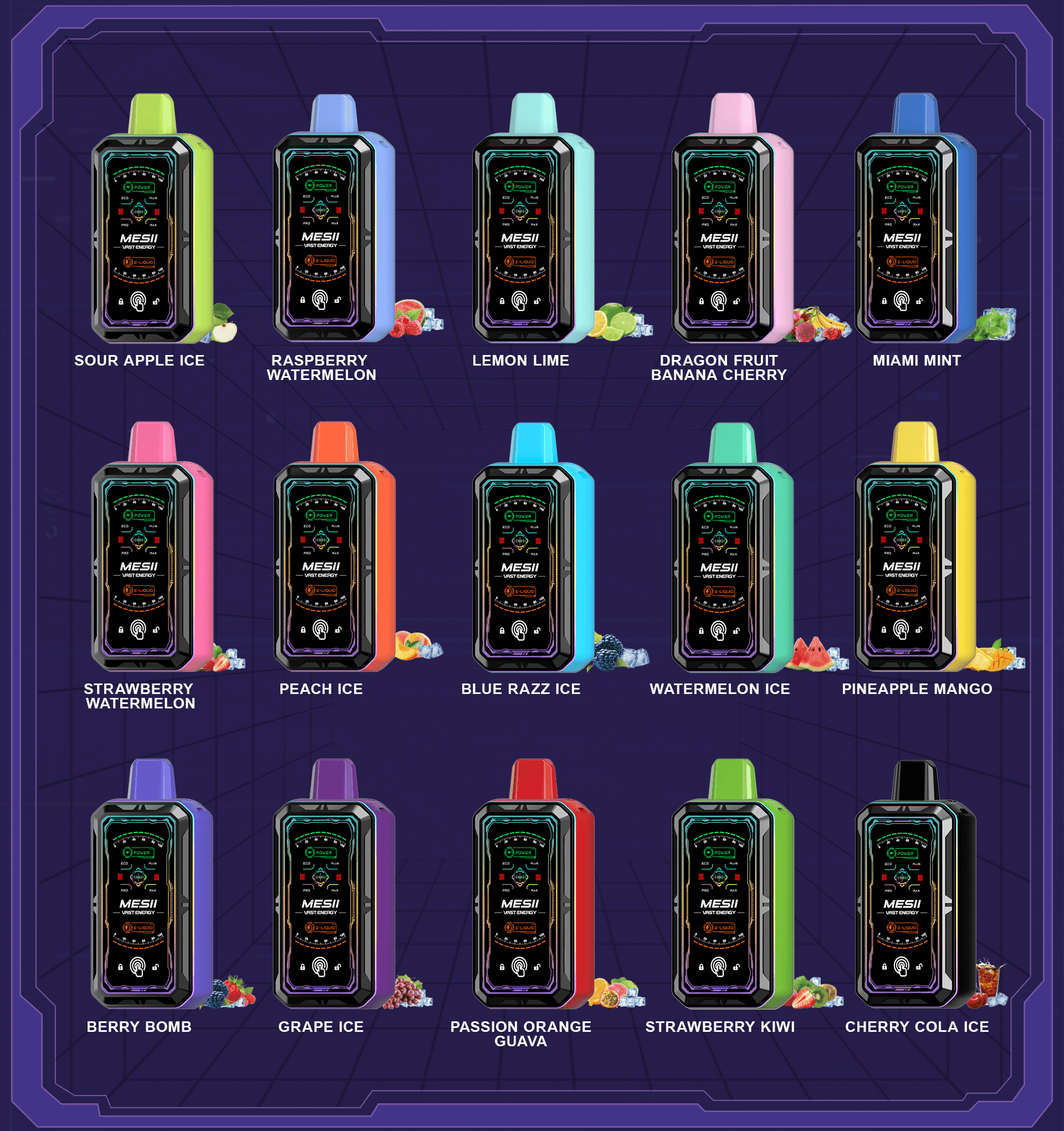 What flavor of e-cigarettes is the most pleasant to vape?