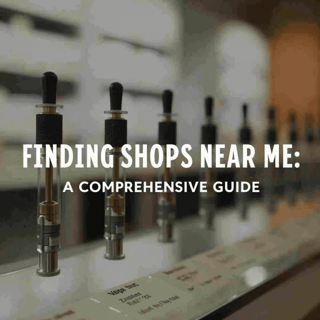 Finding Vape Shops Near Me: A Comprehensive Guide