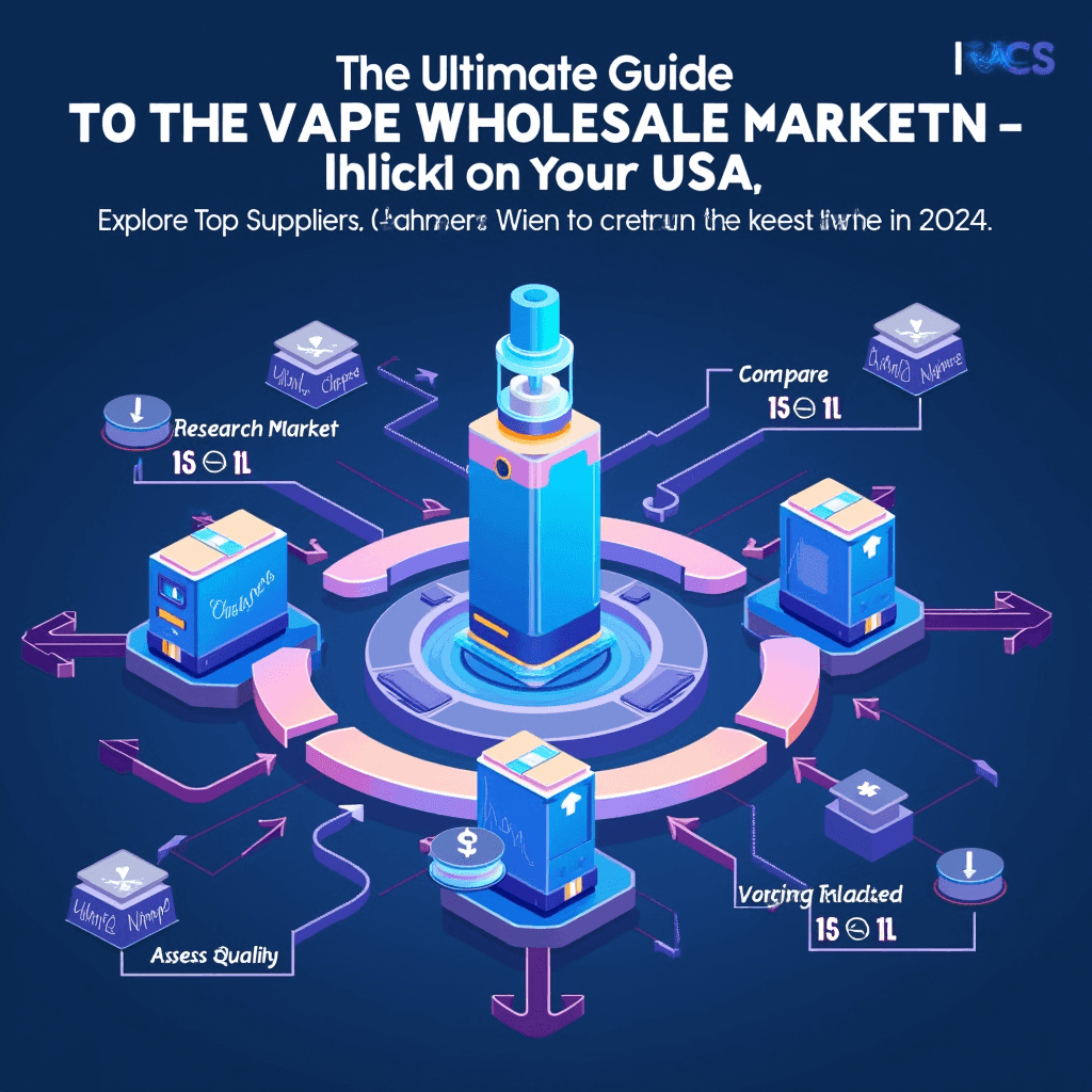 The Ultimate Guide to the Vape Wholesale Market in the USA: Secrets to Choosing the Best Suppliers in 2024