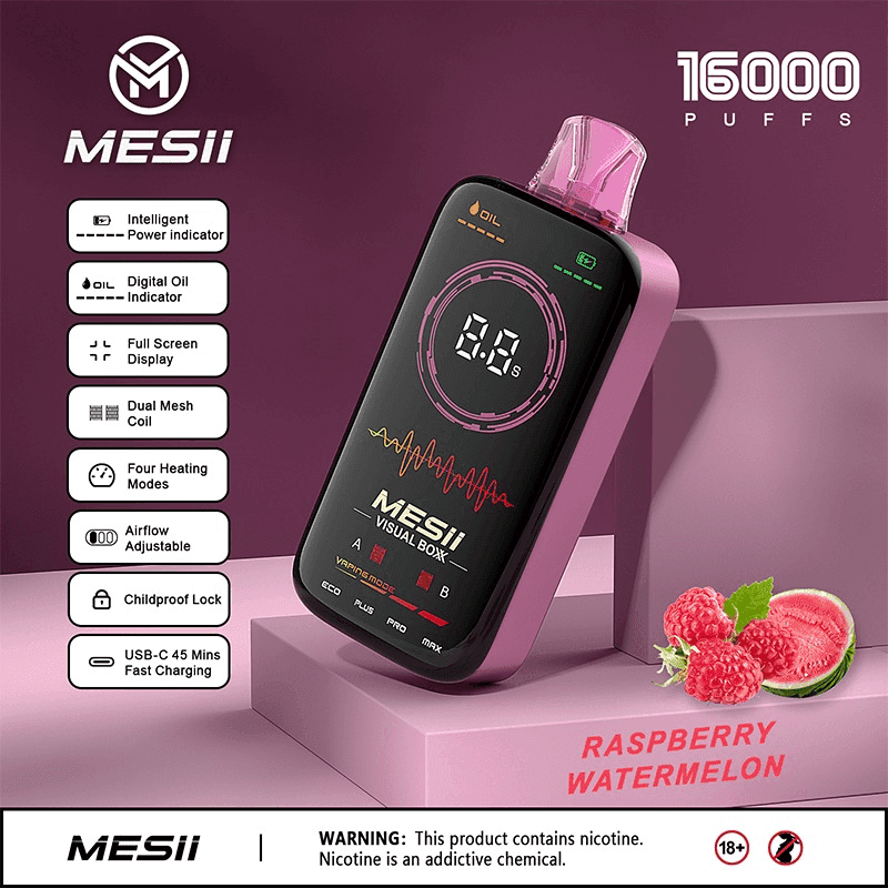 Mesii Vape 16K Visual Box