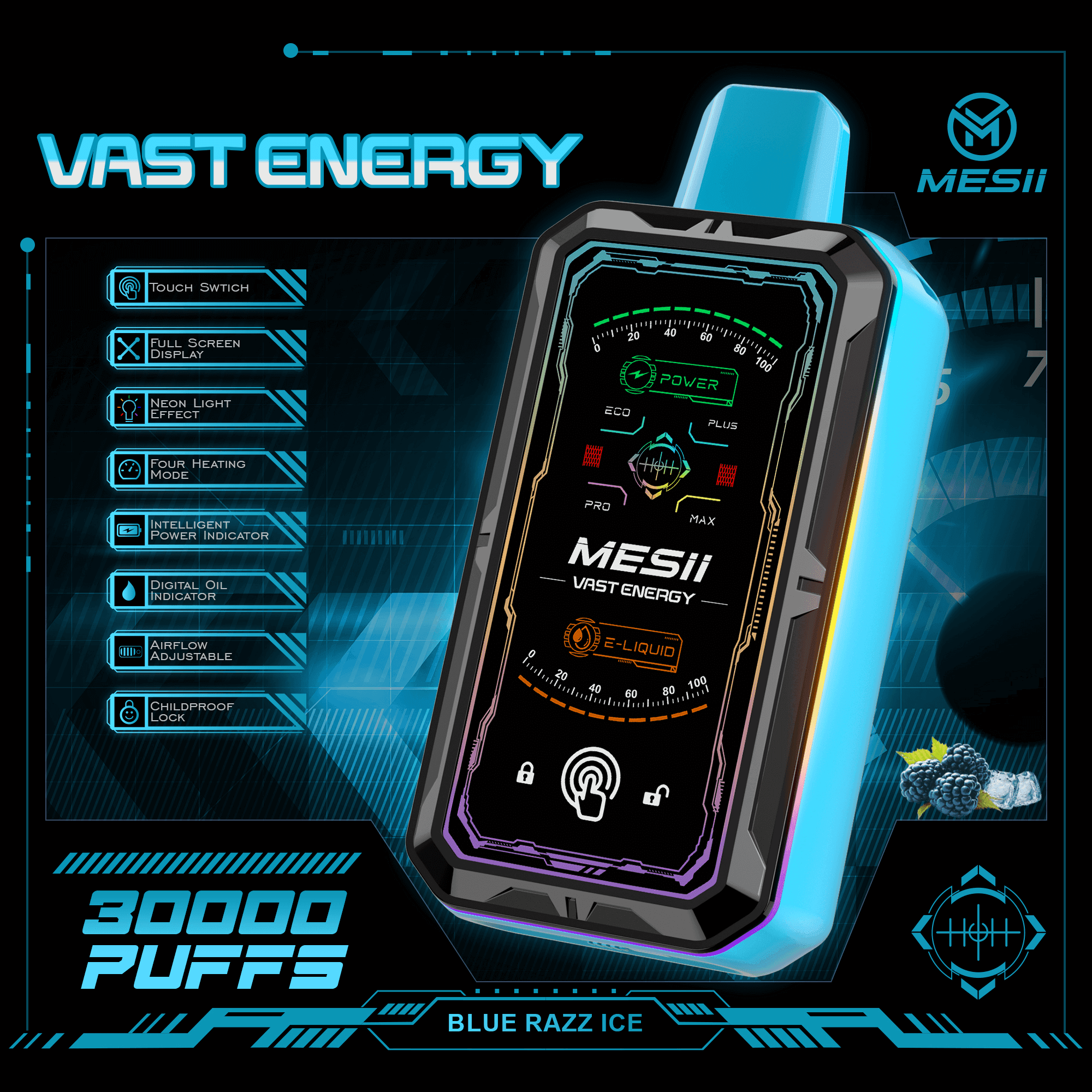 Mesii Vape 30K Vast Energy